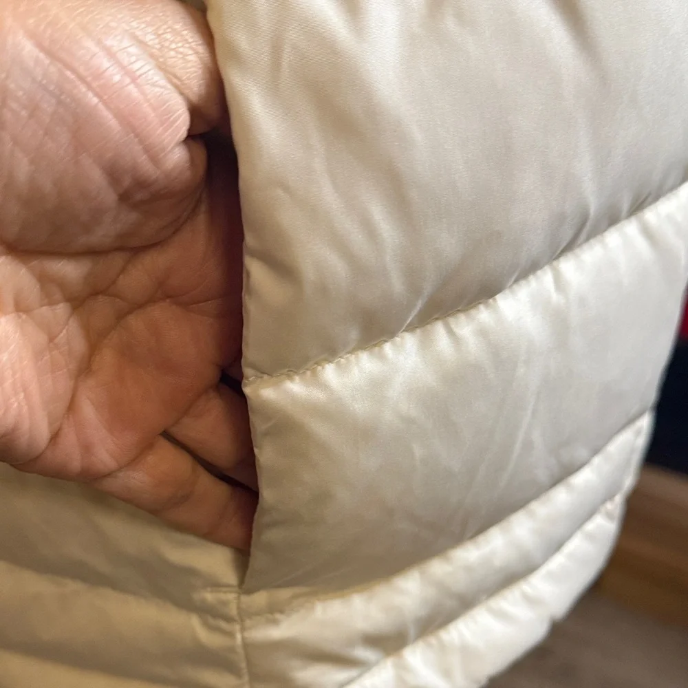 Lands' End Down Puffer Women's Vest 80% Down 20% feathers